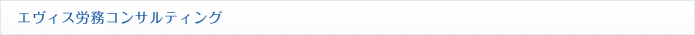 エヴィス労務コンサルティング